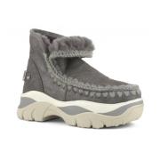 Mou Chunky Eskimo sneaker i fårskinn Gray, Dam