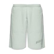 MM6 Maison Margiela Bomullsshorts med vintageeffekt Blue, Herr