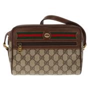 Gucci Vintage Pre-owned Canvas gucci-vskor Beige, Dam