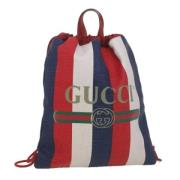 Gucci Vintage Pre-owned Canvas gucci-vskor Multicolor, Dam