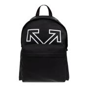 Off White Ryggsäck med Logo Black, Herr