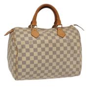 Louis Vuitton Vintage Pre-owned Canvas louis-vuitton-vskor White, Dam