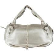 Celine Vintage Pre-owned Laeder handvskor Beige, Dam