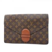 Louis Vuitton Vintage Pre-owned Tyg louis-vuitton-vskor Brown, Dam