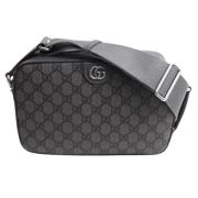 Gucci Vintage Pre-owned Canvas gucci-vskor Gray, Dam