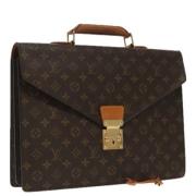 Louis Vuitton Vintage Pre-owned Canvas portfljer Brown, Dam