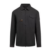 Cruyff Ripstop Overshirt Herr Svart Black, Herr