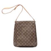 Louis Vuitton Vintage Pre-owned Canvas louis-vuitton-vskor Brown, Dam