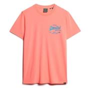 Superdry Vintage Logo T-shirt Pink, Herr