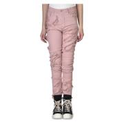 Rick Owens Detroit Cut Slashed Jeans Pink, Dam