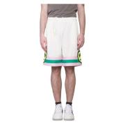 Barrow Mesh Basket Shorts in 002 White, Herr