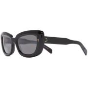 Cutler And Gross Svart Klassiska Solglasögon Modell 9797 Black, Unisex