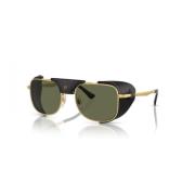 Persol Klassiska Svarta Solglasögon Yellow, Unisex