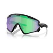 Oakley Sportiga solglasögon för utomhusaktiviteter Black, Unisex