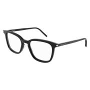 Saint Laurent Elegant Läder Axelväska Black, Unisex