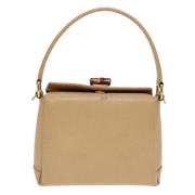 Gucci Vintage Pre-owned Laeder gucci-vskor Beige, Dam