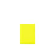 Comme des Garçons Fluorescerande Rosa Läderkorthållare Yellow, Dam