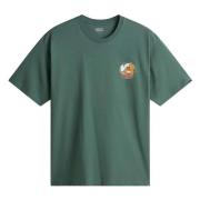 Vans Cycle V Ss T-shirt Green, Herr