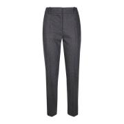 Eleventy Slim Cashmere Ullbyxor Rak Ben Gray, Dam