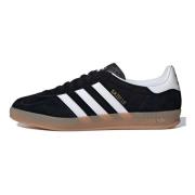 Adidas Originals Svart Mocka Sneaker med Gummisula Black, Herr