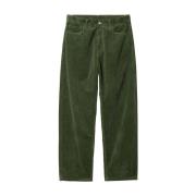 Carhartt Wip Coventry Velvet Byxor Misty Grey Green, Herr