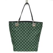 Gucci Vintage Pre-owned Canvas gucci-vskor Green, Dam