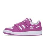 Adidas Låg Basket Sko Vit Lila Purple, Herr