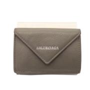 Balenciaga Vintage Pre-owned Laeder plnbcker Gray, Dam