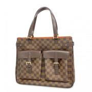 Louis Vuitton Vintage Pre-owned Tyg handvskor Brown, Dam