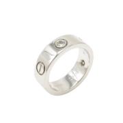 Cartier Vintage Pre-owned Silver ringar Gray, Dam