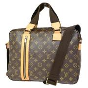 Louis Vuitton Vintage Pre-owned Canvas handvskor Brown, Dam