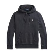 Polo Ralph Lauren Vintage-inspirerad loopback fleece-hoodie Black, Her...