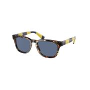 Polo Ralph Lauren Brun Acetat Unisex Solglasögon Brown, Unisex