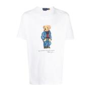 Polo Ralph Lauren Vita T-shirts och Polos, Sscnclsm1 White, Herr