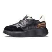 Wonders Deportivas Roma Negras, Color: Black, Dam