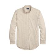 Polo Ralph Lauren Herr Casual Skjorta Beige, Herr