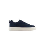 Antony Morato Suede Metal Plate Sneaker Skor Blue, Herr