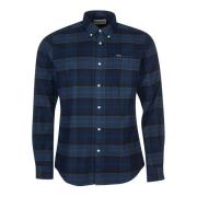 Barbour Kyeloch Casual Skjorta med Tartan Mönster Blue, Herr