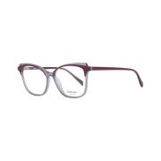 Ana Hickmann Röda Acetatfjäril Optiska Ramar Red, Dam