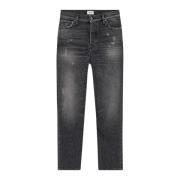 Nn07 Tapered Cropped Grå Denim Jeans Gray, Herr