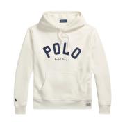 Polo Ralph Lauren RL Fleece Sweatshirt Naturlig Stil Beige, Herr