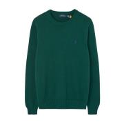 Polo Ralph Lauren Broderad Grön Jersey Sweaters Green, Herr