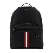 Bally Maverick Läder Ryggsäck Black, Herr