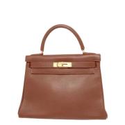 Hermès Vintage Pre-owned Laeder handvskor Brown, Dam