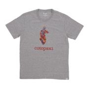 Cotopaxi Lama Print T-shirt Heather Gray Herr Gray, Herr