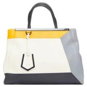 Fendi Vintage Pre-owned Laeder totevskor White, Dam