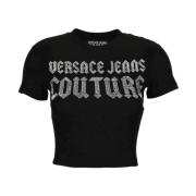 Versace Jeans Couture T-shirts och Polos Black, Dam