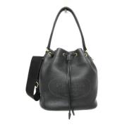 Prada Vintage Pre-owned Tyg prada-vskor Black, Dam