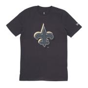 New Era NFL Utkast Tee med Saints Logo Gray, Herr