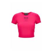 Versace Jeans Couture T-shirts och Polos Pink, Dam